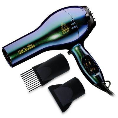 Andis ColorWaves Tourmaline Ionic Hair Dryer Model No. 80295 - Green
