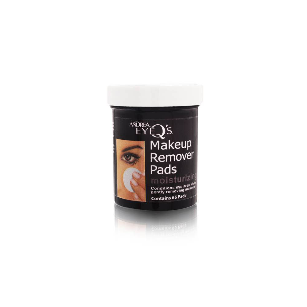 Andrea Eye Q's Eye Makeup Remover Pads Moisturizing 65 Pads