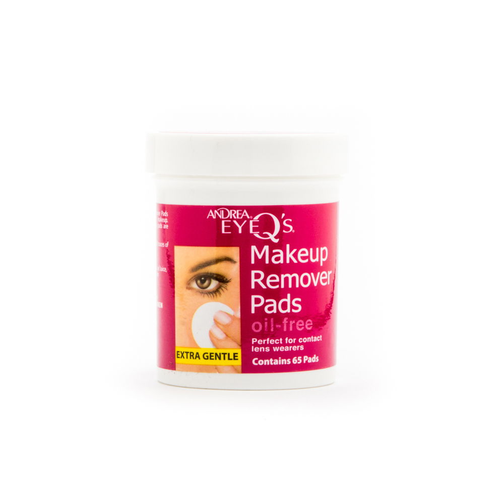 Andrea Eye Q's Eye Makeup Remover Pads Oil-Free 65 Pads