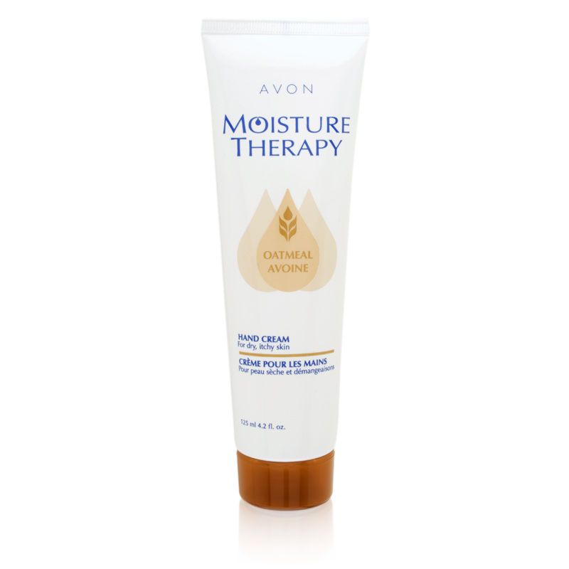 Avon Moisture Therapy Oatmeal Hand Cream For Dry, Itchy Skin