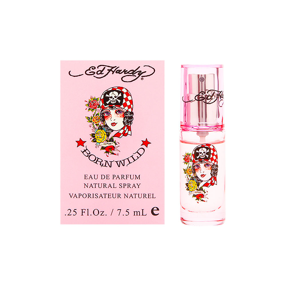 Born Wild by Christian Audigier for Women 0.25 oz EDP Mini Spray