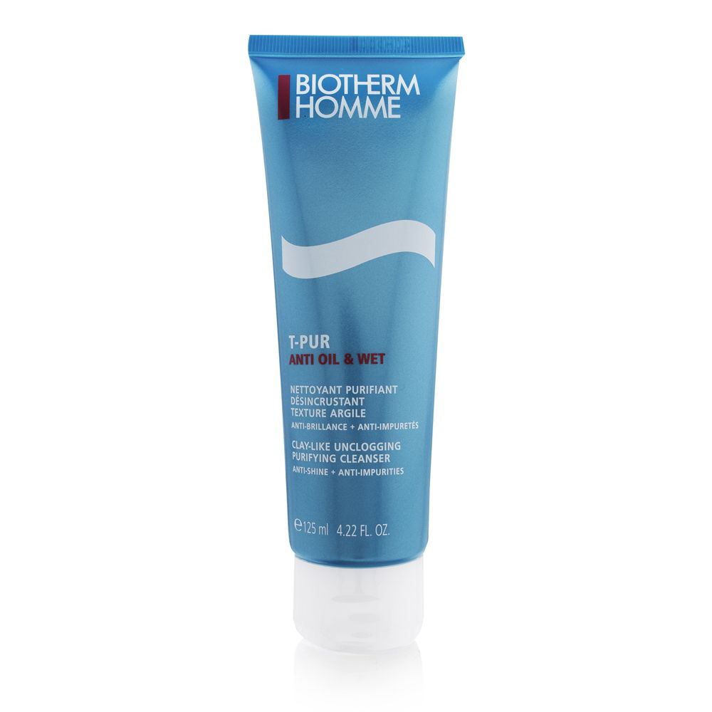 Biotherm Homme T-Pur Clay-Like Unclogging Purifying Cleanser