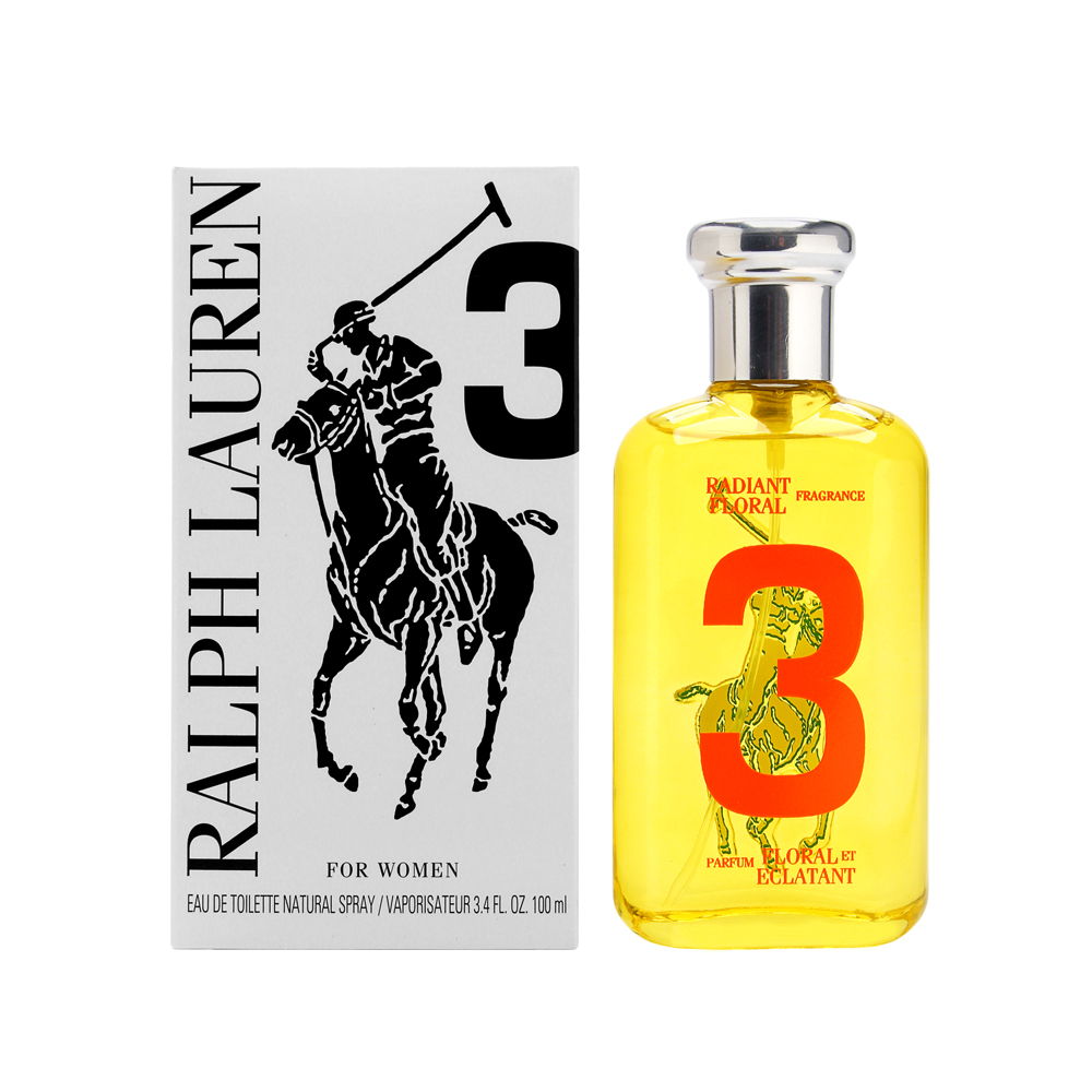 Ralph Lauren big pony 3 for women EDT femme 100ml tester (3605975071894)
