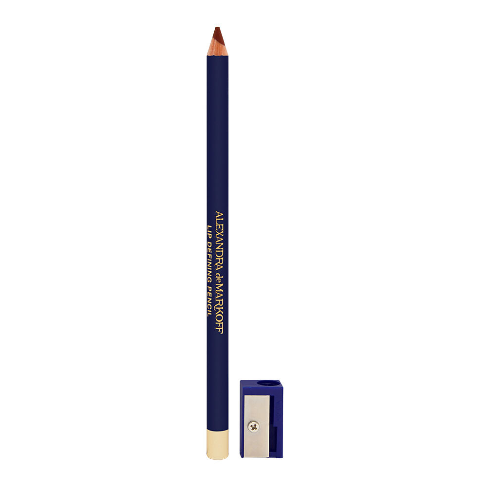 Alexandra de Markoff Lip Defining Pencil with Sharpener Mahogany