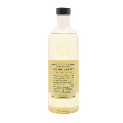Bath Body Works Aromatherapy Cedarwood Sage Body Wash 10.0 oz