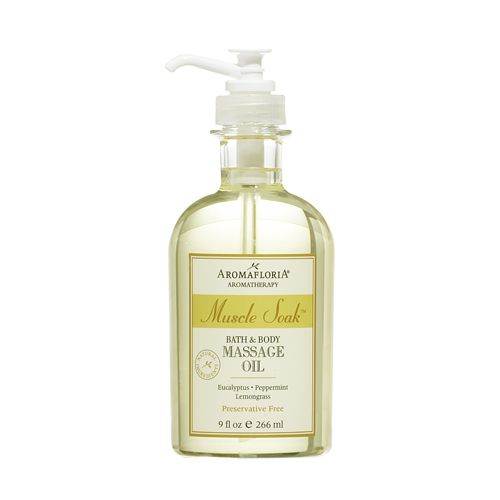 Aromafloria Muscle Soak 9.0 oz Bath Body Massage Oil