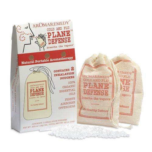 Aromaremedy Plane Defense Aromatherapy - 2 Pack Inhalation Pouch