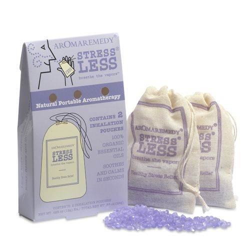 Aromaremedy Stress Less Natural Aromatherapy - 2 Pack Inhalation Pouch