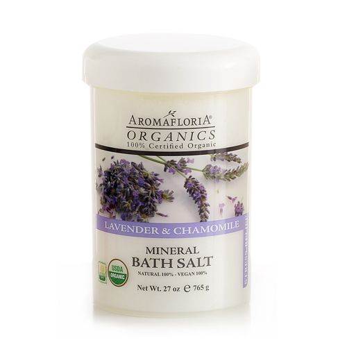 Aromafloria Lavender Chamomile Stress Relief Mineral Bath Salt 27 oz