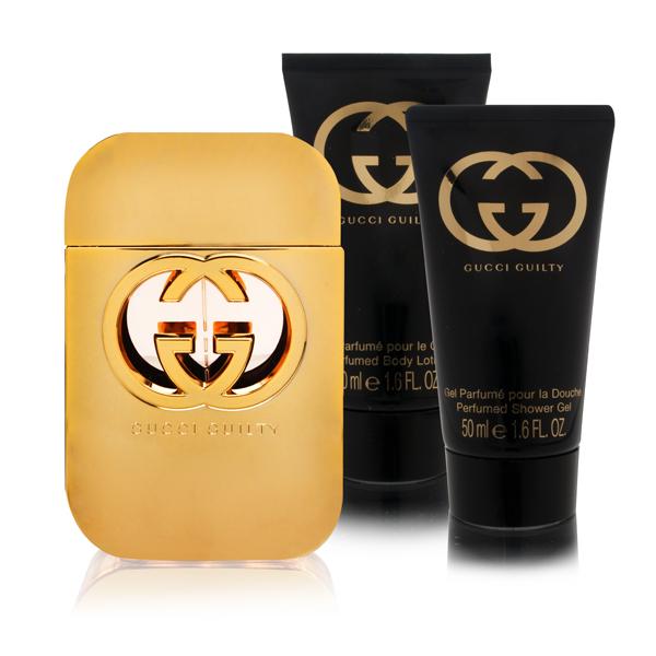 Gucci gucci guilty 3pcs set for women: 2.5 sp (df) (737052630229)