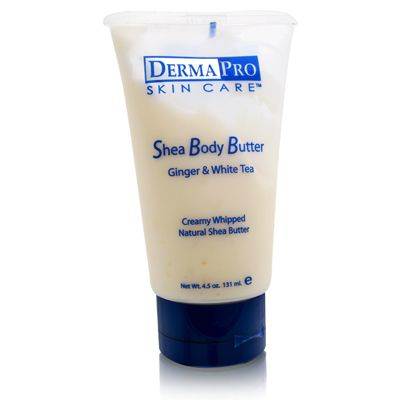 Derma Pro Shea Body Butter Ginger White Tea 131ml/4.5oz