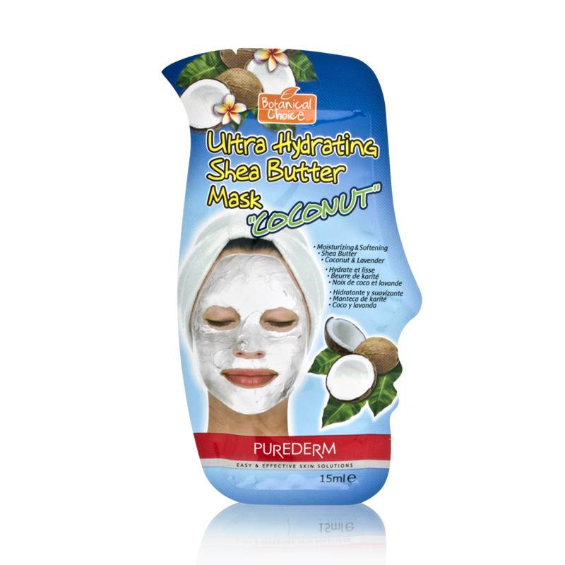 Purederm Botanical Choice Ultra Hydrating Shea Butter Mask - Coconut