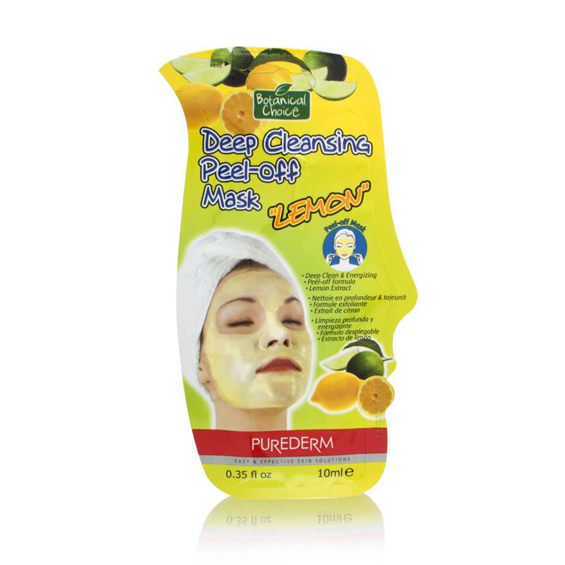 Purederm Botanical Choice Deep Cleansing Peel-Off Mask - Lemon