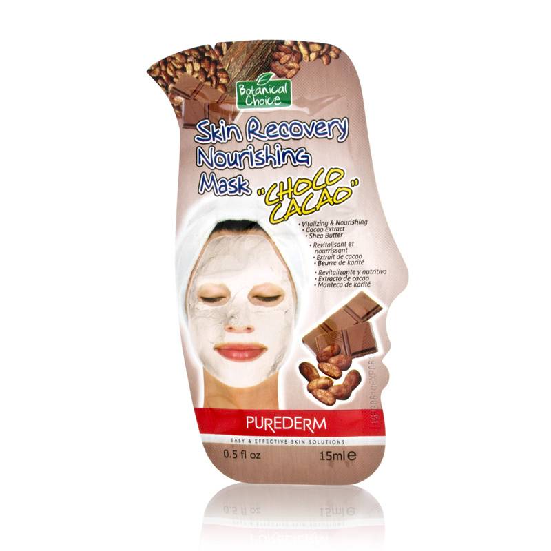Purederm Botanical Choice Skin Recovery Nourishing Mask - Chaco Cacao