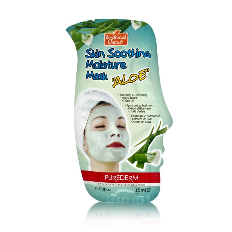 Purederm Botanical Choice Skin Soothing Moisture Mask - Aloe