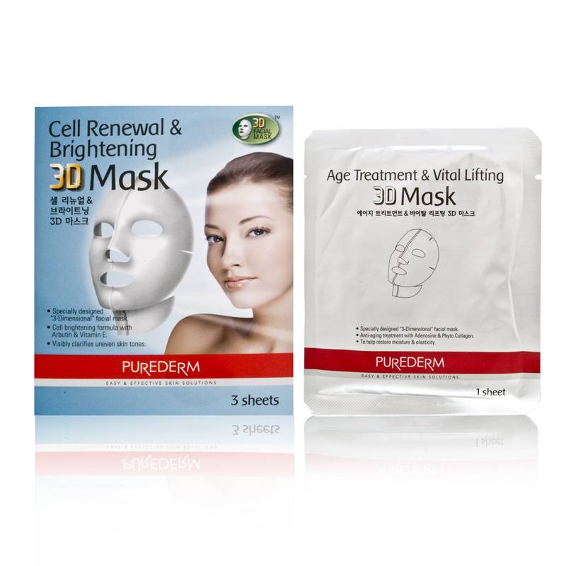 Purederm Cell Renewal & Brightening 3D Mask