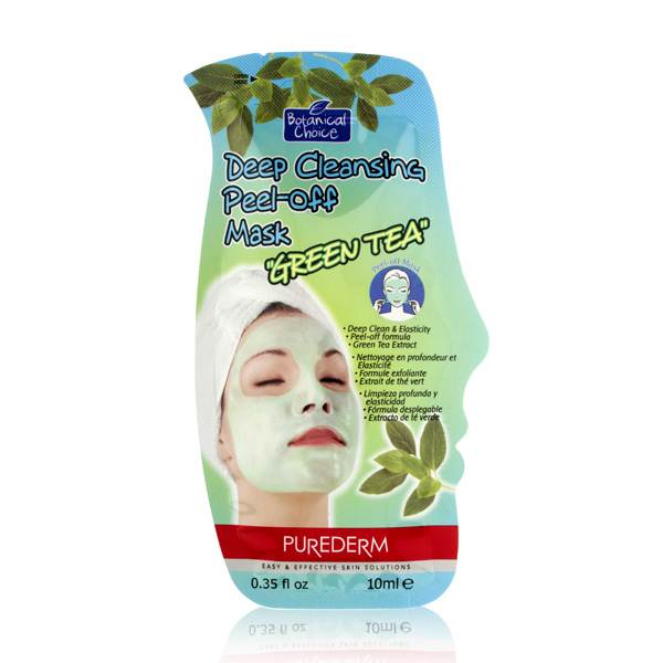 Purederm Botanical Choice Deep Cleansing Peel-off Mask - Green Tea