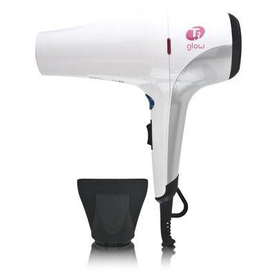 T3 Glow Ceramic Tourmaline Ionic Hair Dryer Model No. 83450
