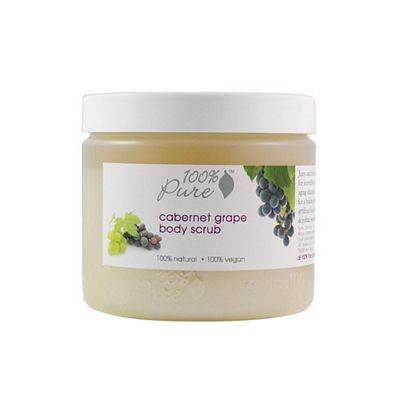 100 Pure Body Scrub - Caberbet Grape 473ml/16oz