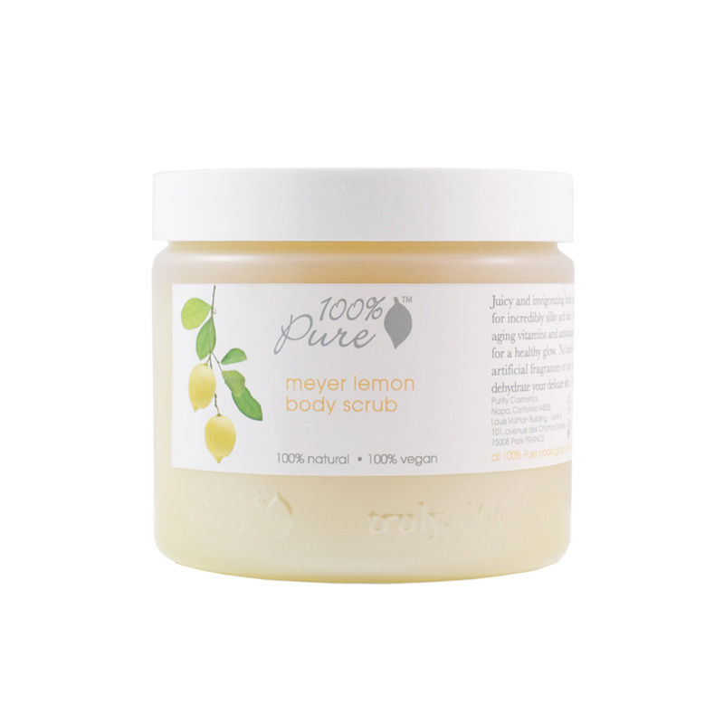 100 Pure Body Scrub - Meyer Lemon 473ml/16oz