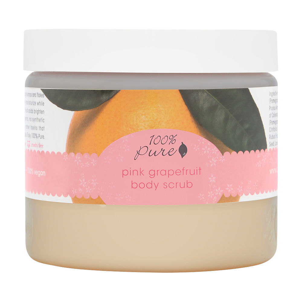 100 Pure Body Scrub - Pink Grapefruit 473ml/16oz