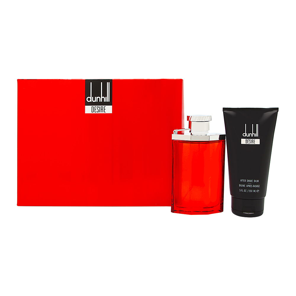 Dunhill Desire by Alfred Dunhill for Men 3.4oz EDT Spray Aftershave Gift Set