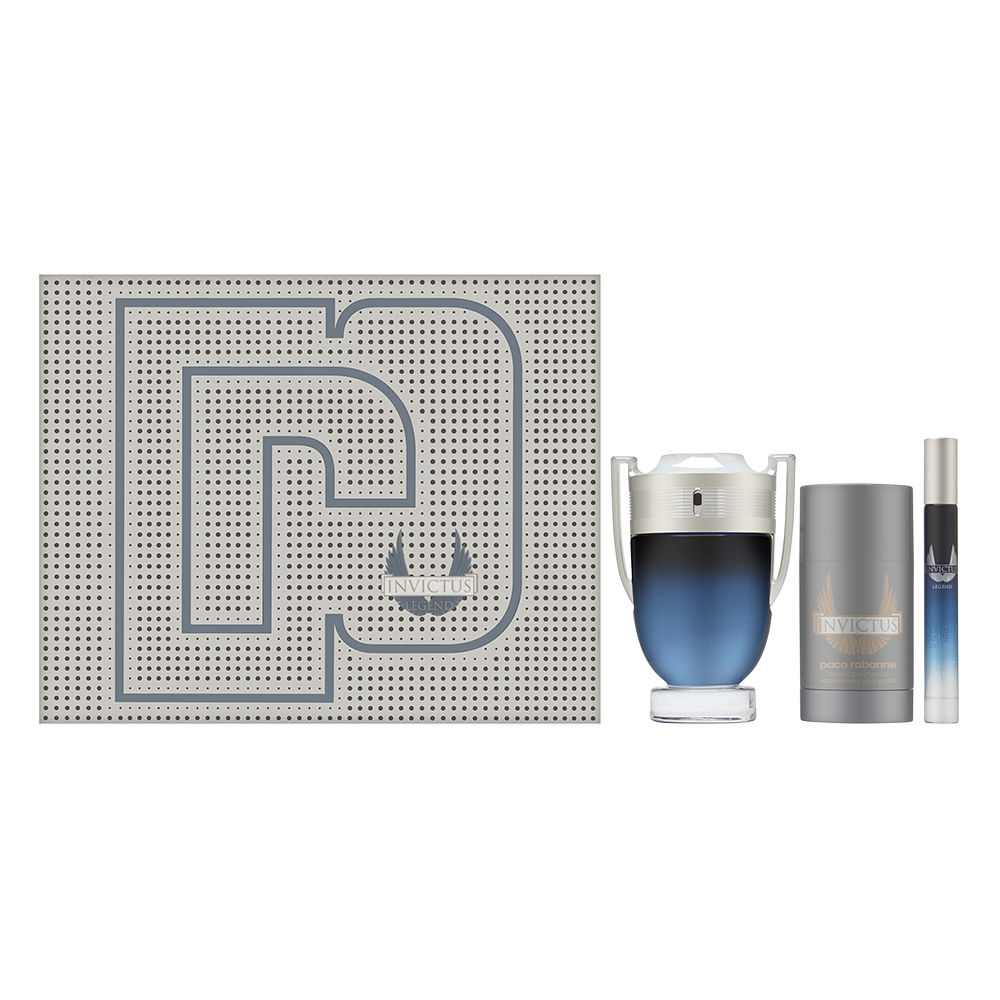 Invictus Legend by Paco Rabanne for Men EDP Gift Set