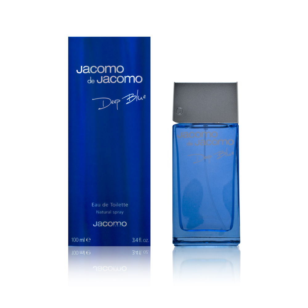 Jacomo de Jacomo Deep Blue by Jacomo for Men 3.4oz EDT Spray