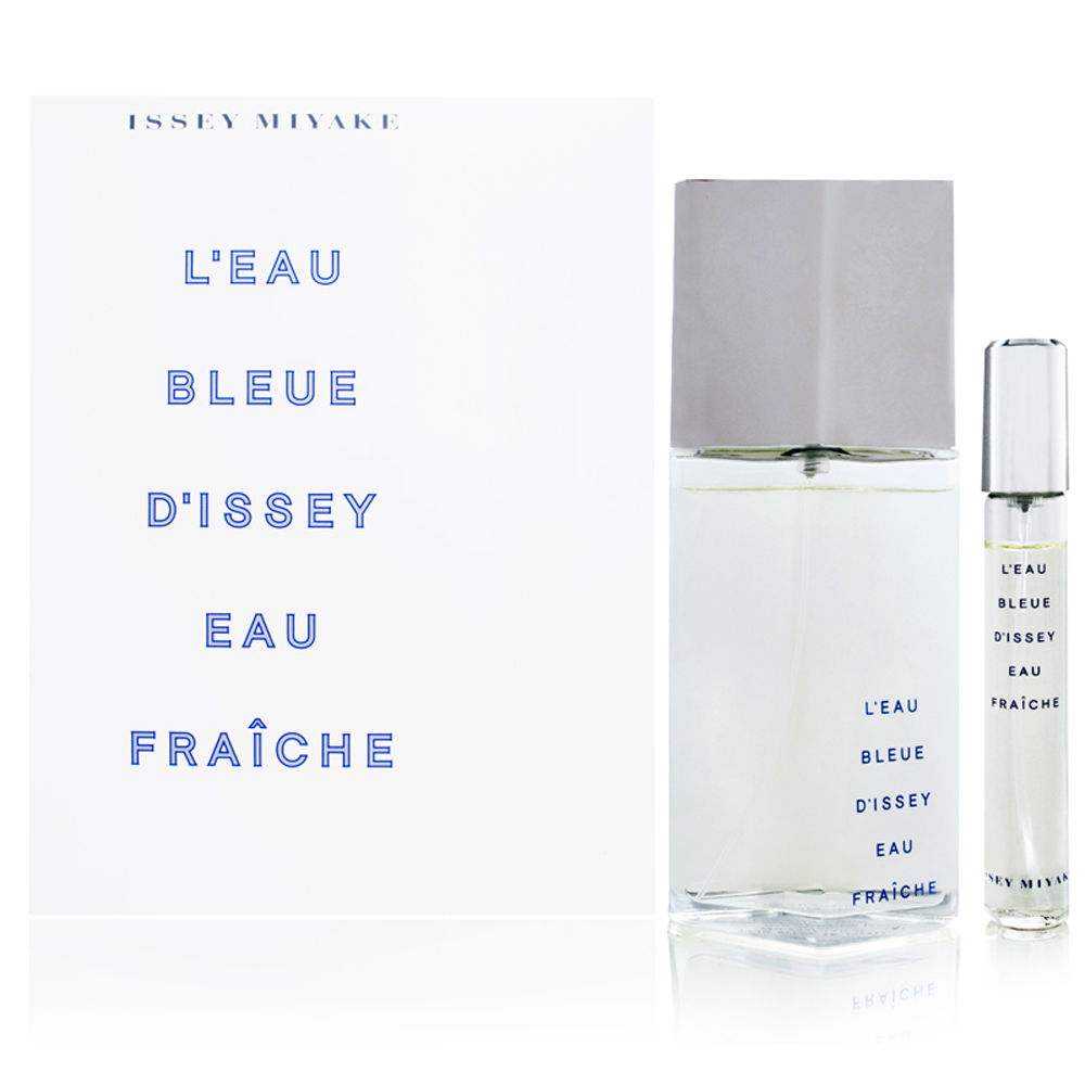 L'eau Bleue d'Issey Eau Fraiche Pour Homme by Issey Miyake Gift Set