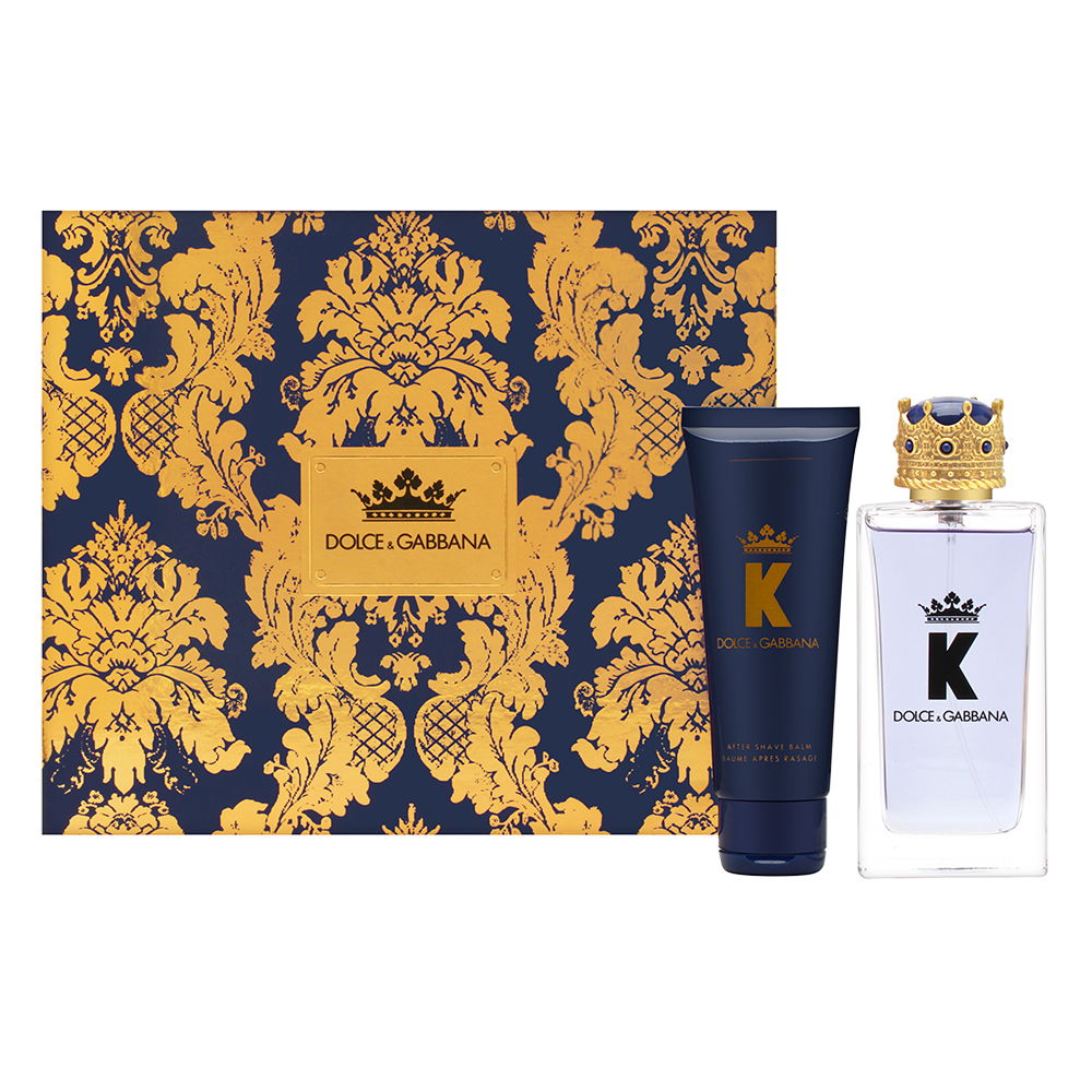 Dolce & Gabbana K for Men 3.3oz EDT Spray Aftershave Gift Set