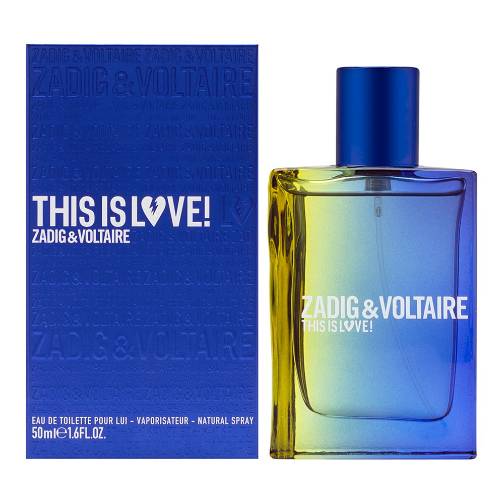 Zadig & Voltaire This is Love! for Men EDT Spray