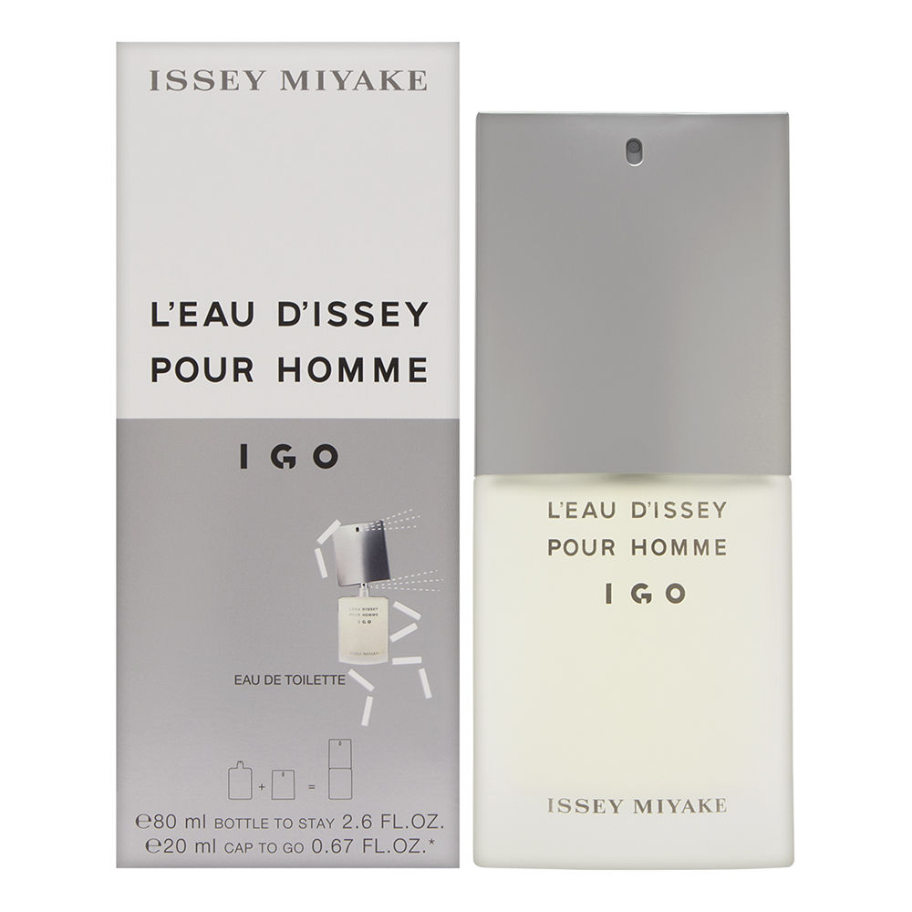 L'eau d'Issey Pour Homme I GO by Issey Miyake 2.6oz EDT Spray Shower Gel