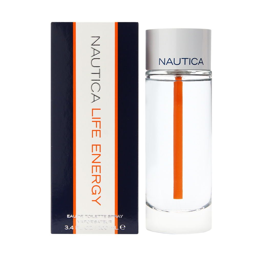 Coty Nautica Life Energy by Nautica for Men 3.4oz EDT Spray Shower Gel