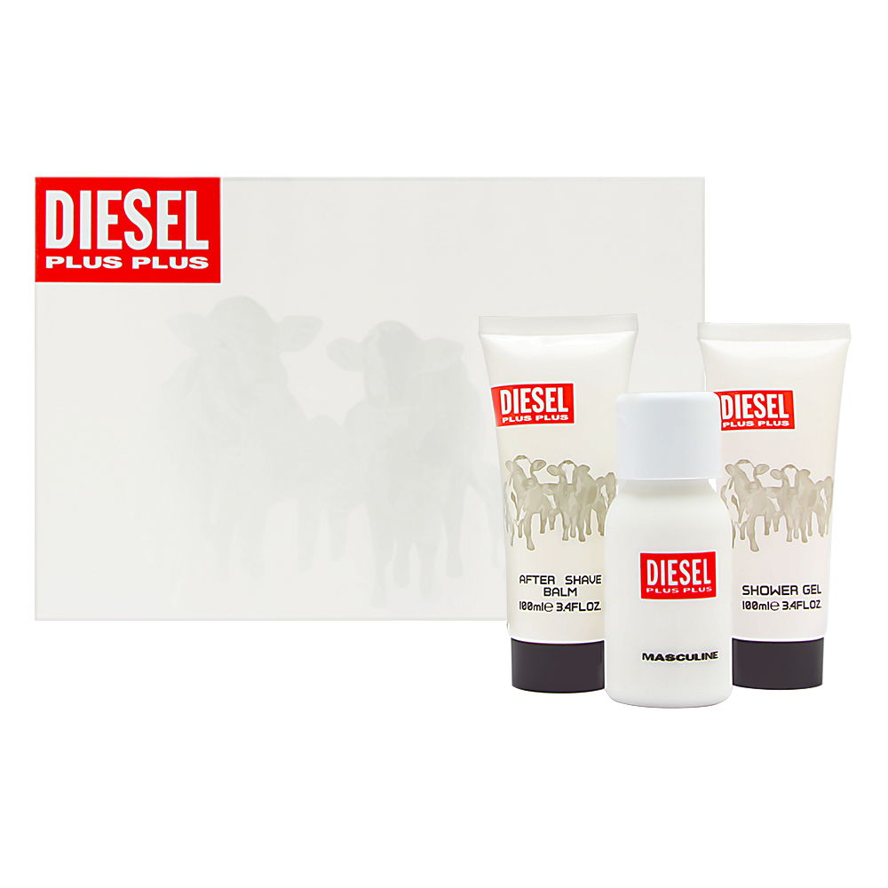 Diesel Plus Plus Masculine by Diesel for Men Spray Shower Gel Gift Set