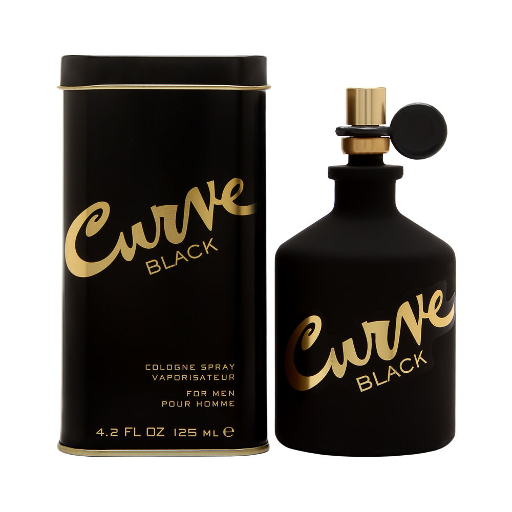 Elizabeth Arden Curve Black by Liz Claiborne for Men 4.2oz Cologne Spray Shower Gel