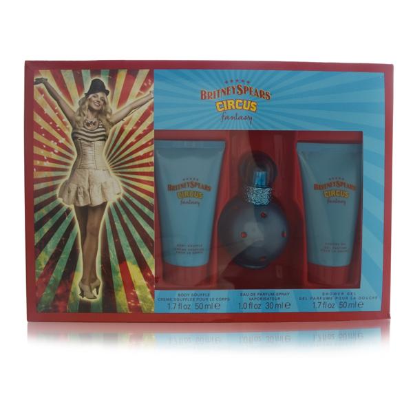 Circus Fantasy by Britney Spears for Women 1.0oz EDP Spray Shower Gel Gift Set