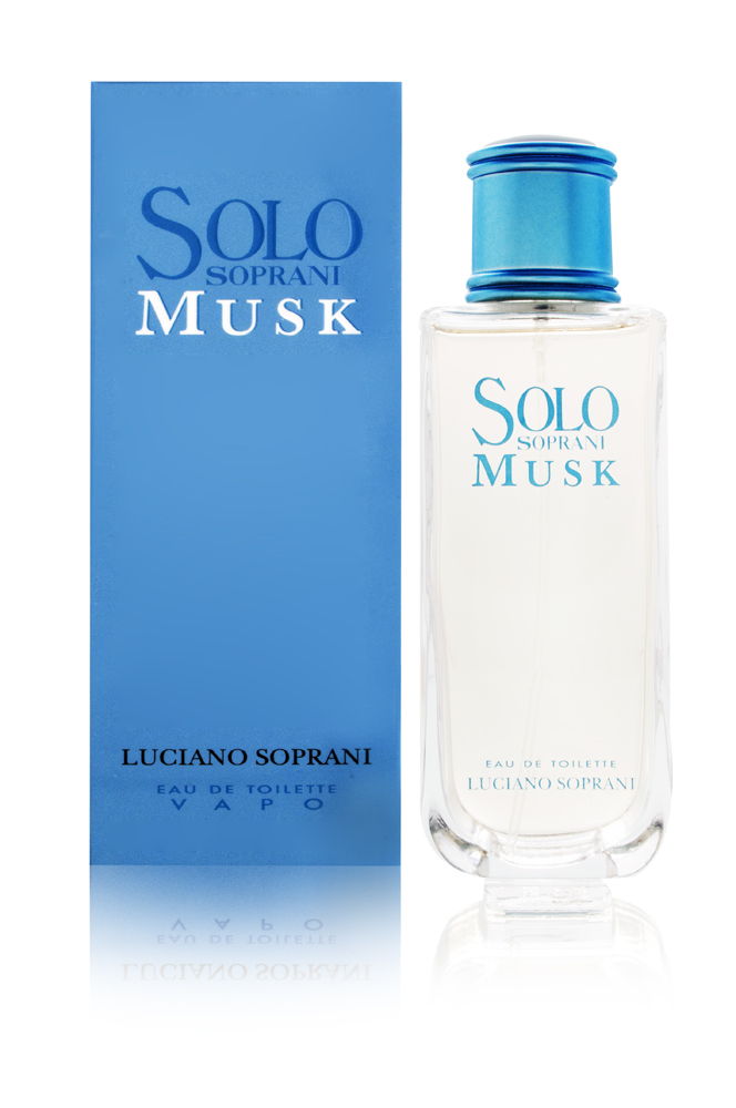 Solo Soprani Musk by Luciano Soprani for Men 3.3oz EDT Spray