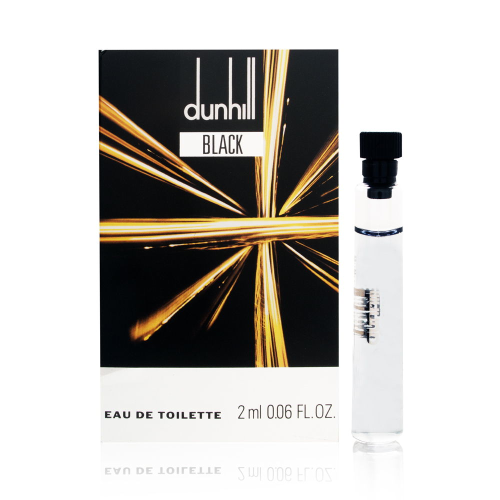Dunhill Black by Alfred Dunhill for Men 0.06oz Cologne EDT Spray Shower Gel