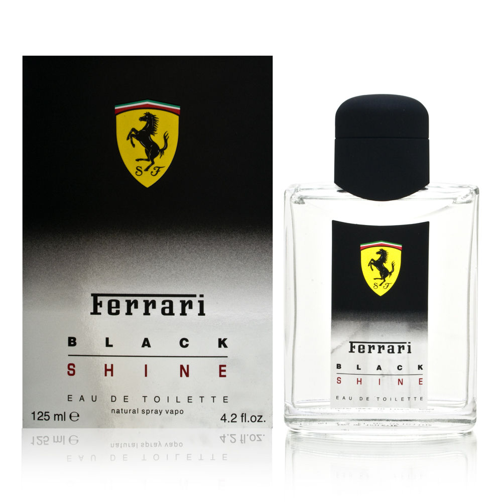 Ferrari Black Shine by Ferrari for Men 4.2oz EDT Spray