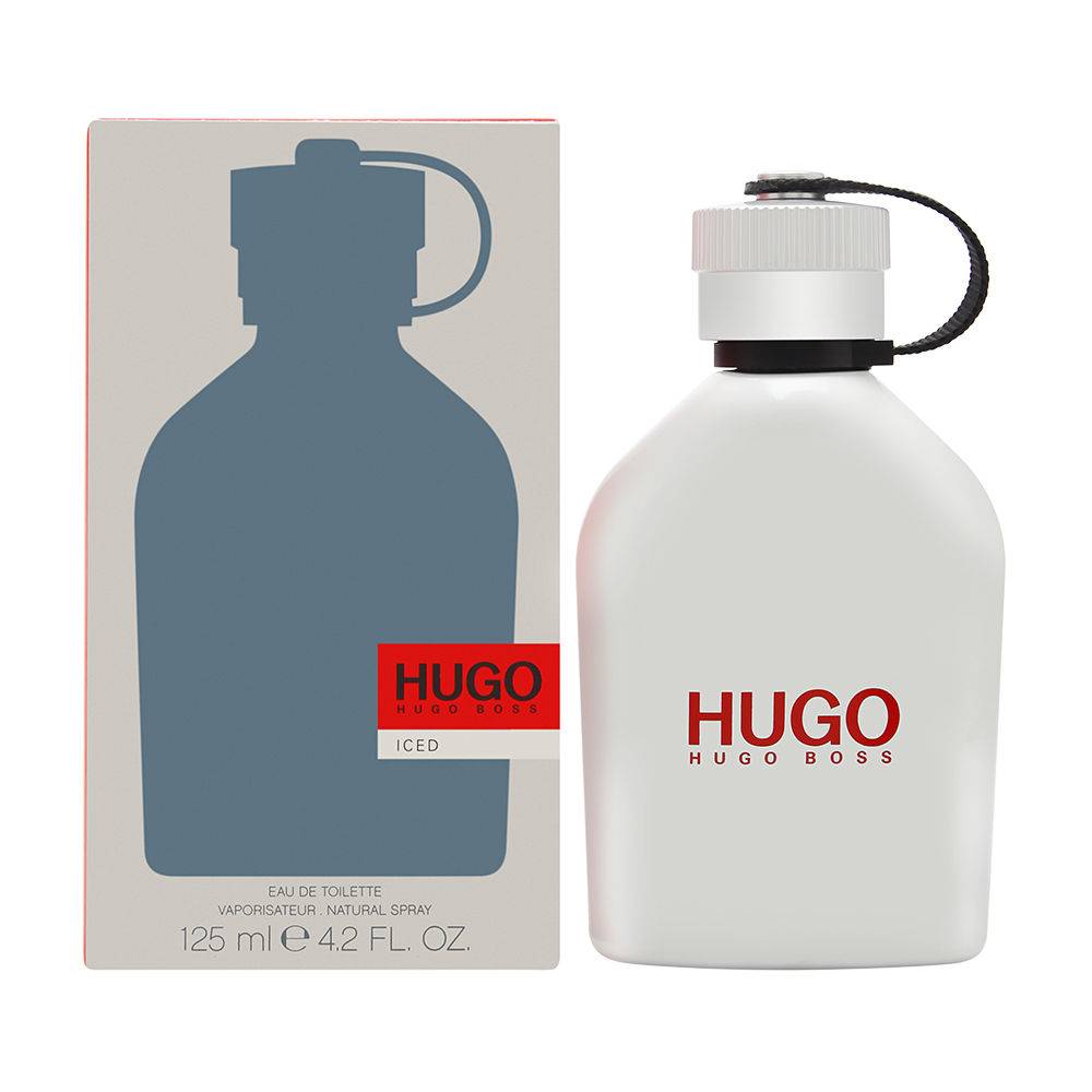 Hugo Iced by Hugo Boss for Men 4.2oz EDT Spray Shower Gel
