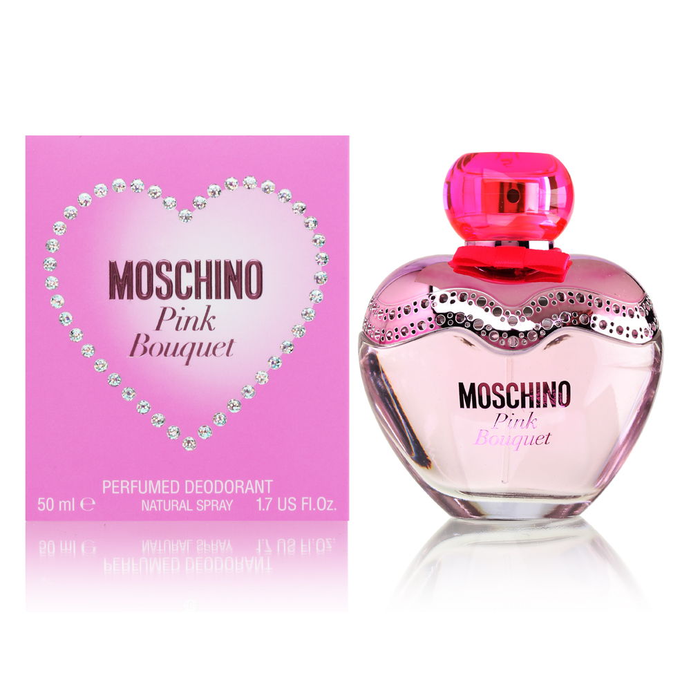 Pink Bouquet by Moschino for Women 1.7oz Spray Deodorant Spray