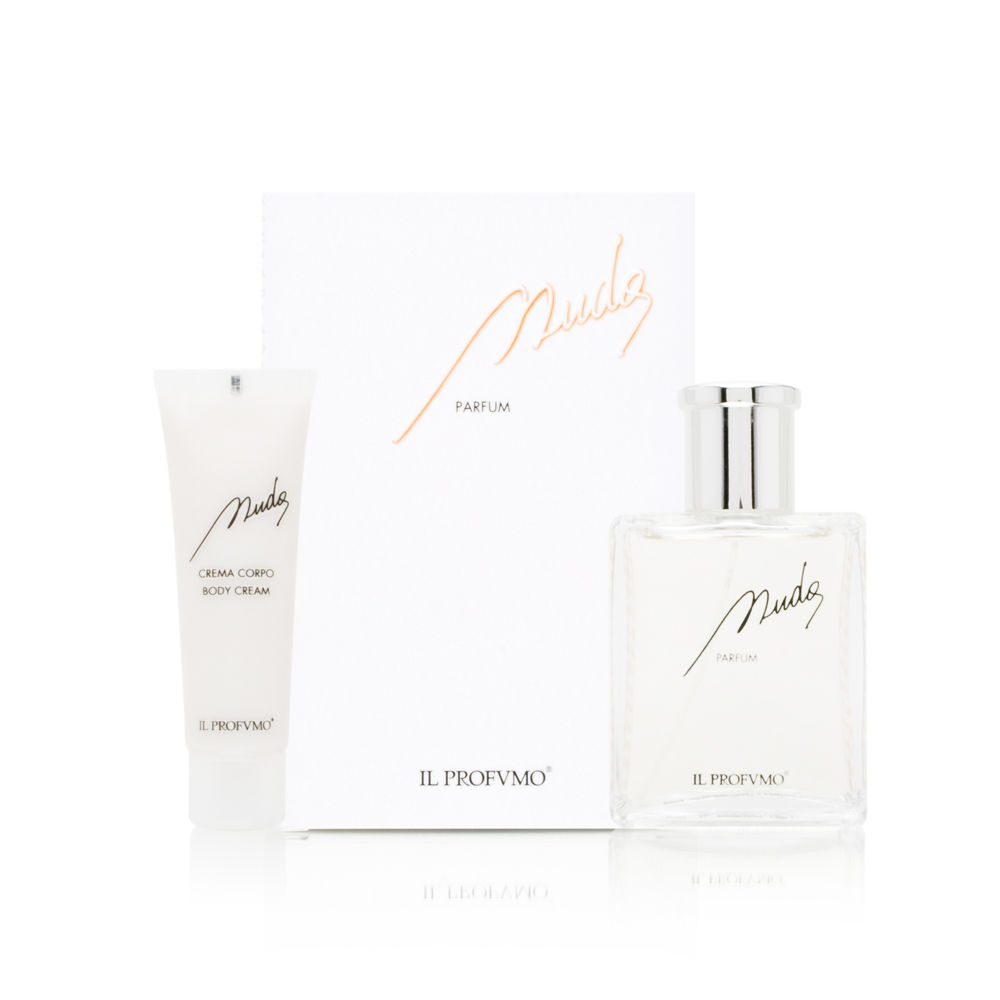 IL Profvmo Nuda Pour Femme 3.4oz Parfum Spray Body Lotion Gift Set